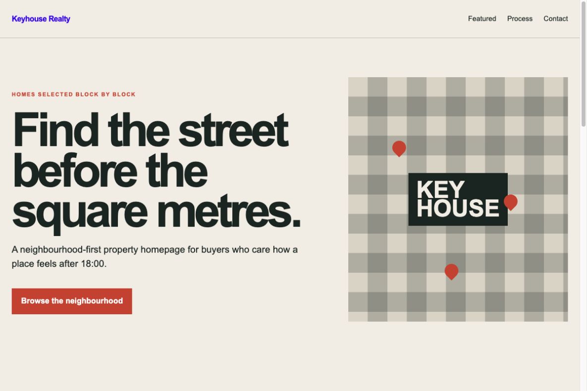 Produktvorschau: Keyhouse Realty
